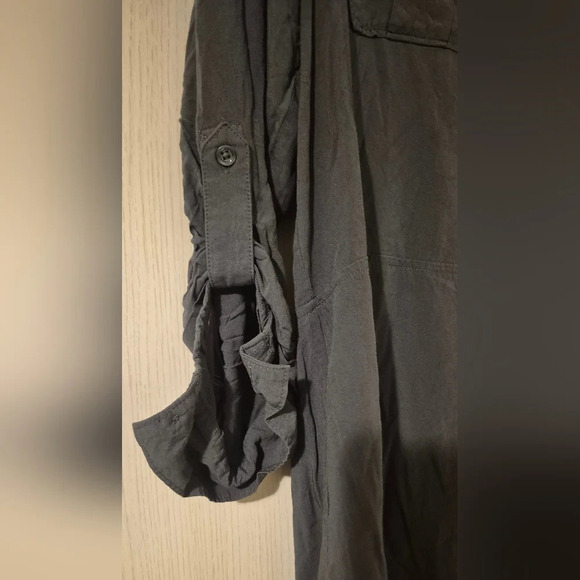 Banana Republic Black Casual Dress with Relaxed Fit - Picture 2 of 5